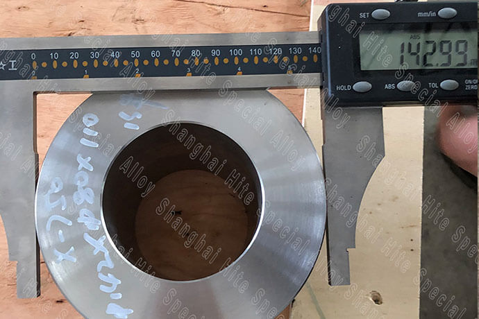 Inconel X750 type2 solution treated+ precipitation hardened treated rings